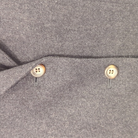 LL BEAN Blazer Wool Cashmere‎ in Charcoal Gray 🩶 size 10 - Picture 4 of 11